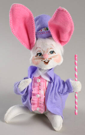 Analee Easter Dolls Parade Boy Bunny-Purple - No Box