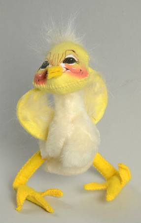 Analee Easter Dolls Fluffy Yellow Chick - No Box