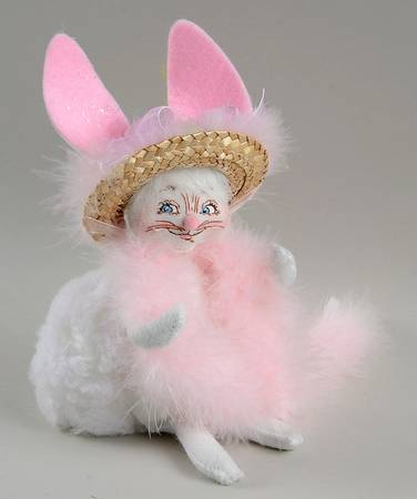 Analee Easter Dolls Fancy Bunny - Pink - No Box