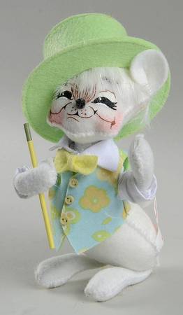 Analee Easter Dolls Spring Boy Bunny Mint - No Box
