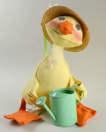 Analee Easter Dolls Easter Parade Duck With Watering Can - No Box