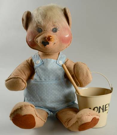 Analee Easter Dolls Honey Bear With Bee And Pot - No Box