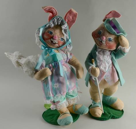 Analee Easter Dolls Easter Parade Couple  - No Box
