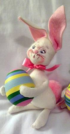 Analee Easter Dolls Bunny Girl With Egg - No Box