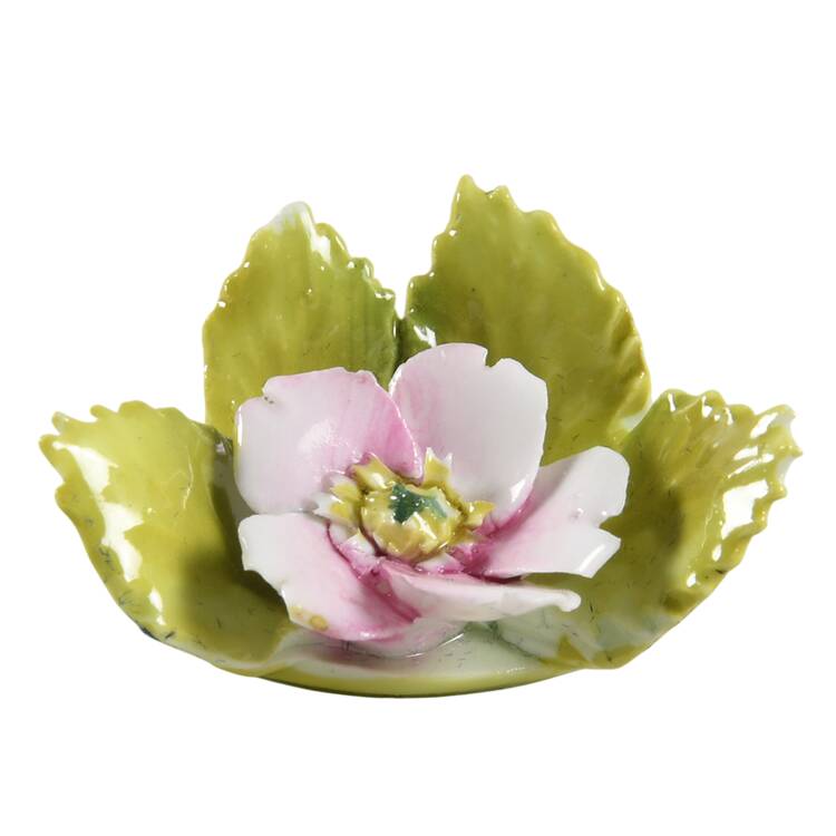 Floral Giftware Pink Flower Place Card Holder - No Box