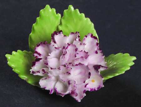 Floral Giftware Pink Carnation Place Card Holder - No Box