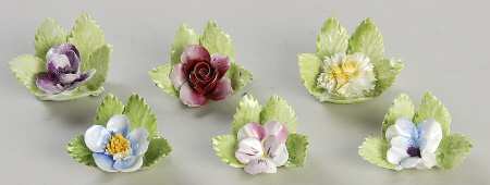 Floral Giftware Floral Place Cardholder - No Box