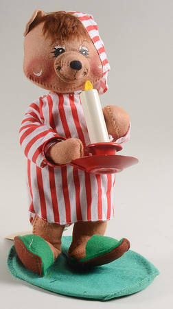 Annalee Christmas Doll Mr Nightshirt Bear - No Box