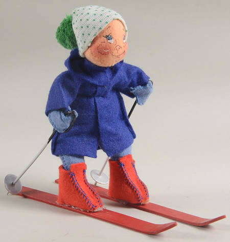 People Christmas Skiing Kid - No Box