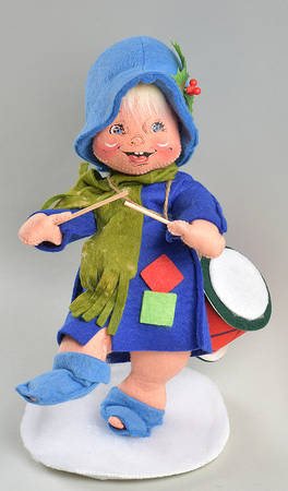 People Christmas Drummer Boy - Blue - No Box
