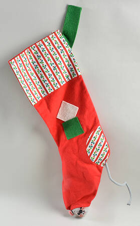 Christmas Mice Christmas Stocking With Mouse - No Box