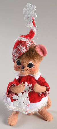 Christmas Mice Snowflake Mouse-Girl - No Box