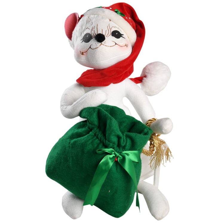 Christmas Mice Mouse Card Holder - No Box