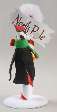 Annalee Christmas Doll North Pole Woodpecker - No Box
