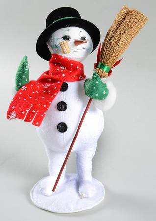 Annalee Christmas Doll Classic Snowman - No Box
