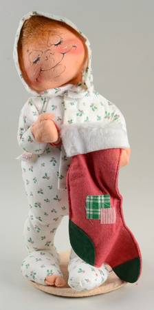 People Christmas Pj Kid Hanging Stocking - No Box