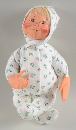 People Christmas Pj Kid With Blonde Hair - No Box