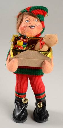 Annalee Christmas Doll Toy Wrapping Elf - No Box