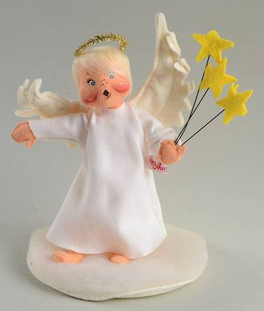 Annalee Christmas Doll Angel With Stars - No Box