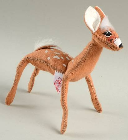 Annalee Christmas Doll Fawn - No Box