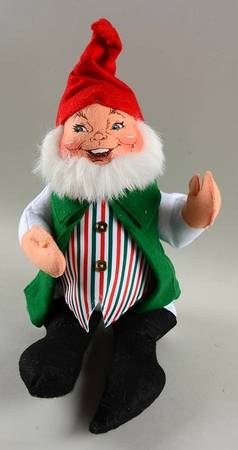 Annalee Christmas Doll Christmas Gnome - No Box