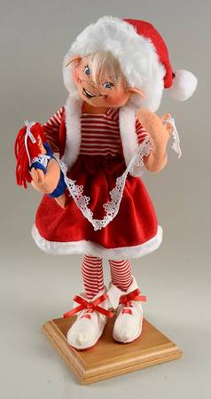 Annalee Christmas Doll Dollmaker Elf - No Box