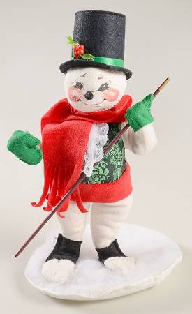 Annalee Christmas Doll Ritz The Snowman  - Nb330, No Box