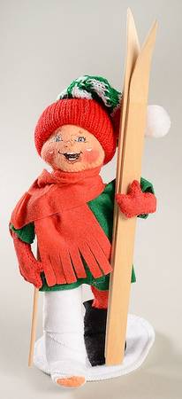 Annalee Christmas Doll Apres Ski - No Box