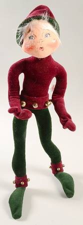 Annalee Christmas Doll Jinglebell Elf - No Box
