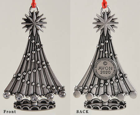 Annual Pewter Ornament Christmas Tree - Boxed