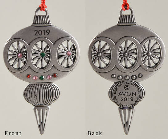 Annual Pewter Ornament Christmas Spire - No Box