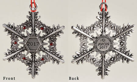 Annual Pewter Ornament Snowflake - No Box