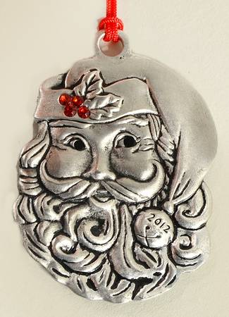 Annual Pewter Ornament by Avon