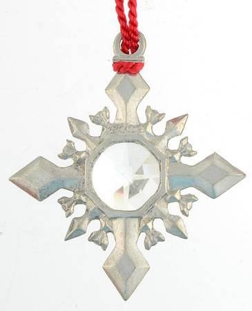 Annual Pewter Ornament Snowflake - Boxed