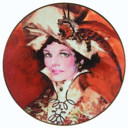 Mrs Albee Four Seasons Award Plate by Avon