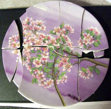 Arabia Single Release Plates Apple Tree - Boxed