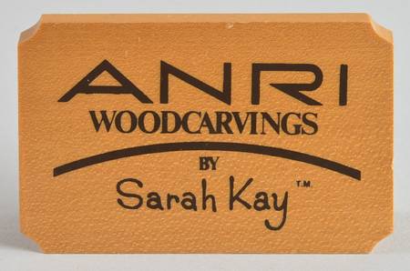 Advertising Signs Anri Woodcarvings - Wood Advertising Sign