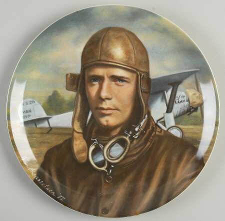 American Aviation Charles A. Lindbergh - With Box