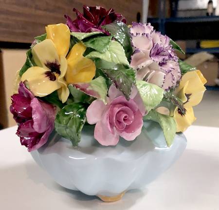 Floral Giftware Roses Pansies Carnations - No Box
