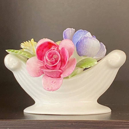 Floral Giftware Pink Red Yellow & White Roses - No Box