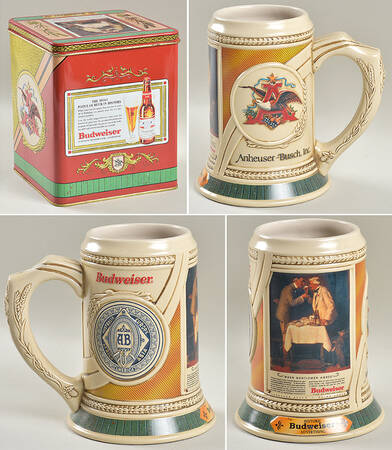 Historic Budweiser Advertising Stein Only - No Box