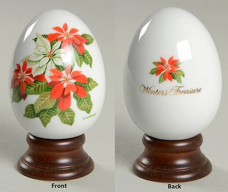 Avon Four Seasons Egg Winter's Treasure - No Box