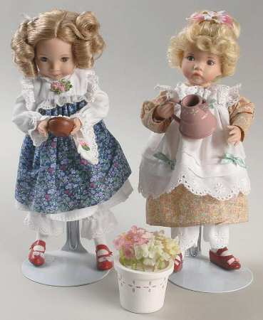 Dianna Effner Storybook Miniature Mary,Mary & Goldilicks - With Box