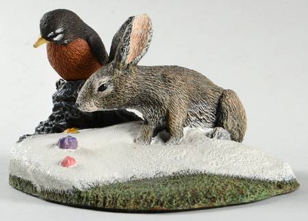 Woodland Seasons Robin & Rabbit - No Box