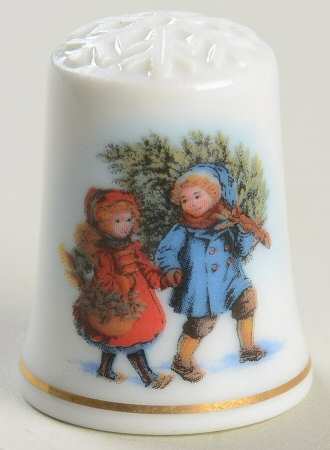 Christmas Thimbles by Avon