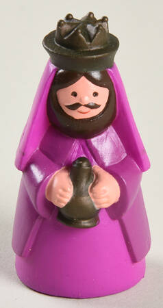 Kids My First Christmas Story King-Purple - No Box