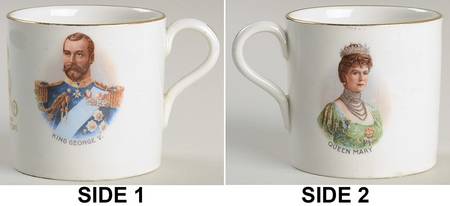 Allerton's Royalty Giftware George V & Mary Coronation Cup - No Box