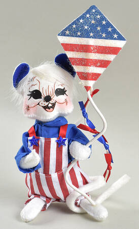 Patriotic Mice Patriotic Boy Mouse With Kite - No Box