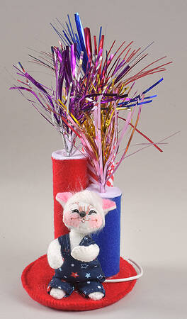 Patriotic Mice Firecracker Mouse - No Box