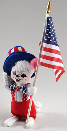 Patriotic Mice 4th Of July Boy Mouse - No Box
